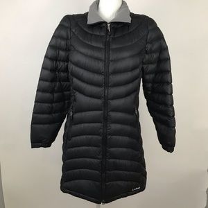 L.L Bean women’s jacket coat long down puffer S